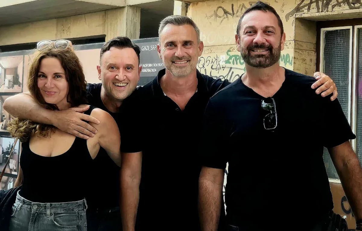 Αγγελική Λάμπρη, Αργύρης Αγγέλου, Γιώργος Καπουτζίδης και Μιχάλης Μαρίνος