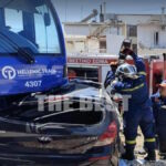 Σύγκρουση προαστιακού με αυτοκίνητο