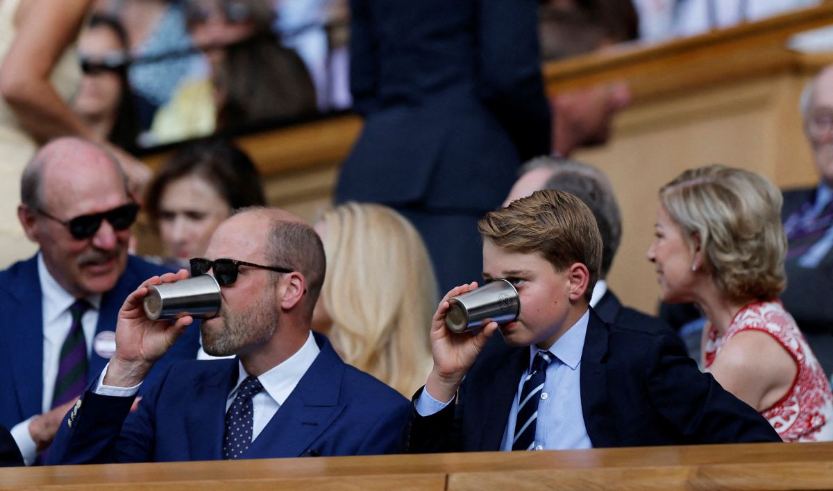 Prince William with Prince George