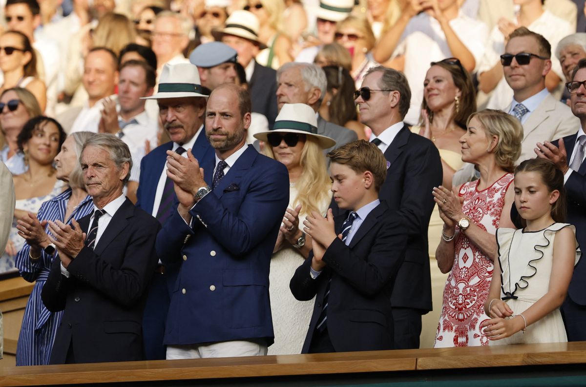 Prince William with Prince George