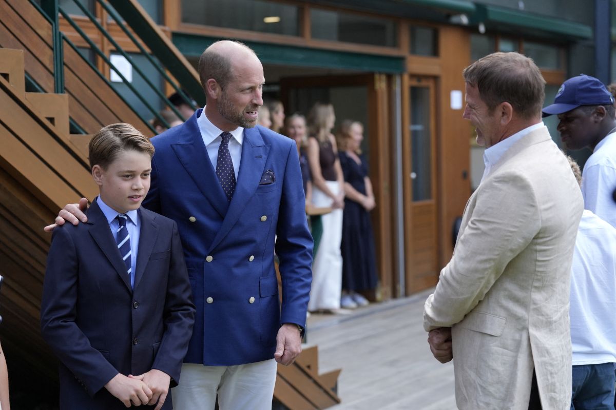 Prince William with Prince George