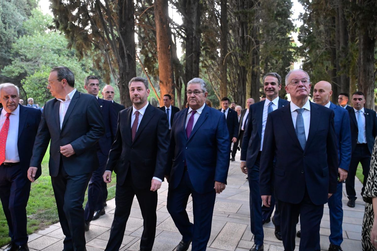 Δεξίωση στο Προεδρικό για τα 51 χρόνια από τη Μεταπολίτευση