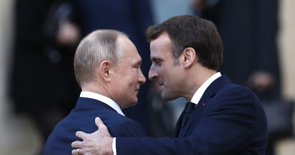 Putin in Macron: Any peace agreement in Ukraine will be based on “new territorial realities”