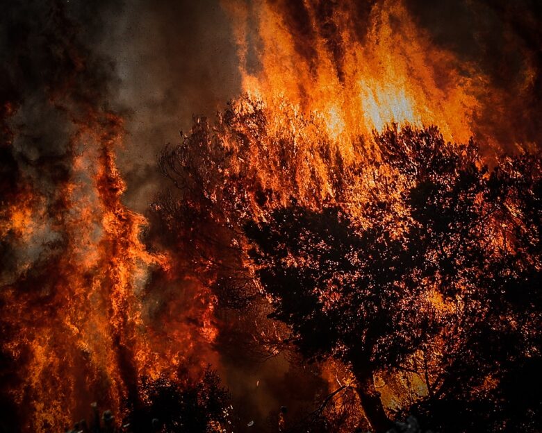 Σε κόκκινο συναγερμό η χώρα την Τετάρτη – Εκρηκτικό «κοκτέιλ» ζέστης και αέρα που ευνοεί τις πυρκαγιές