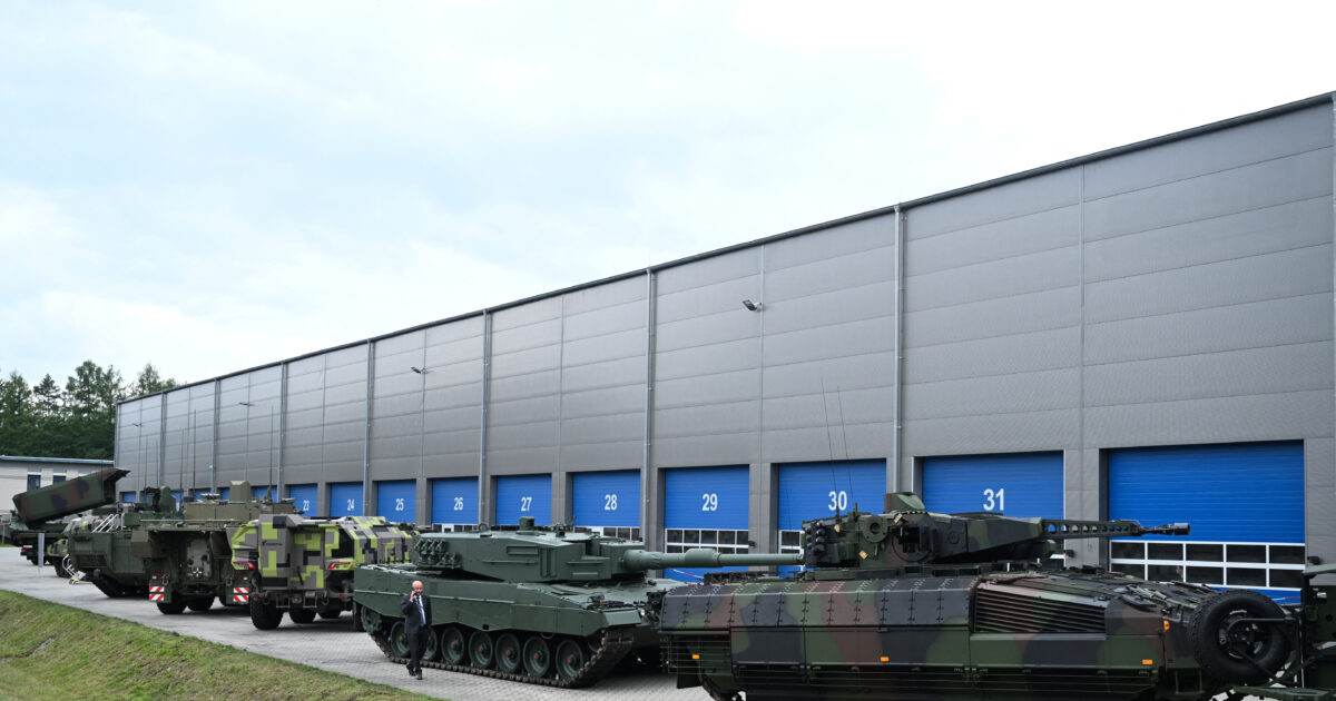 Expectations Trump for mass sales of US weapons in the EU crumble the shares of the German war industry