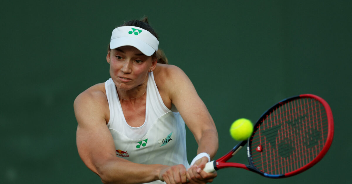 Sakari – Rimbakina in the second round of Wimbledon