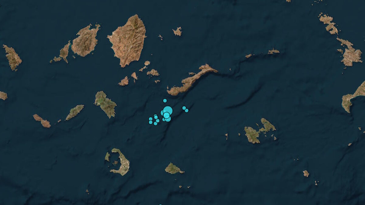 Σεισμός στη Σαντορίνη