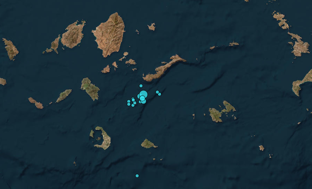 Σεισμός στη Σαντορίνη
