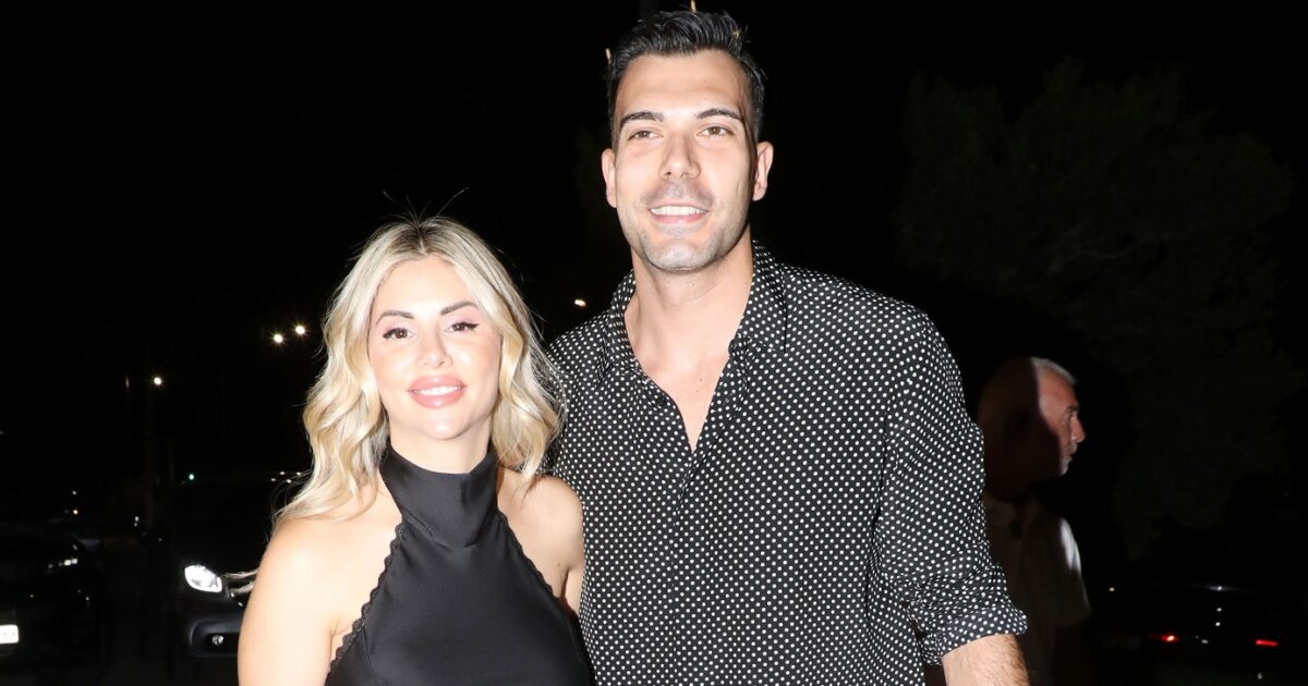 Costas Sloukas and Maria Darsinou baptized their son – the glittering appearances that gave the present