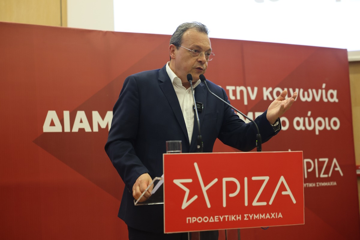 Ο Πρόεδρος του ΣΥΡΙΖΑ - ΠΣ, Σωκράτης Φάμελλος