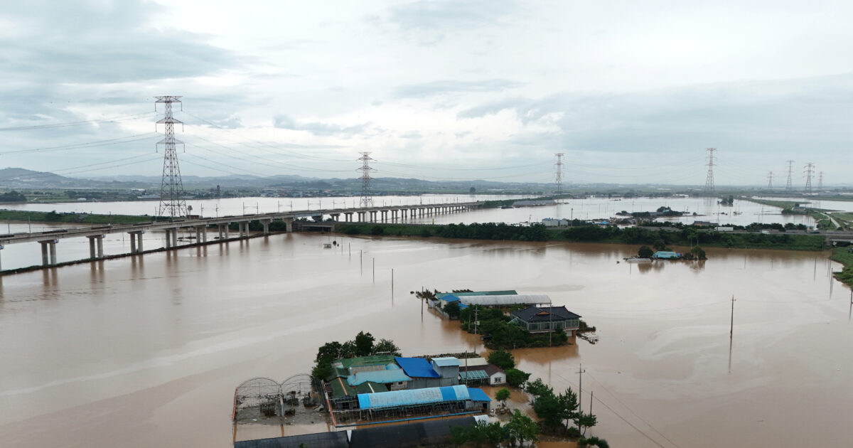 South Korea: nearly 3,000 people cannot return to their homes from floods – four dead