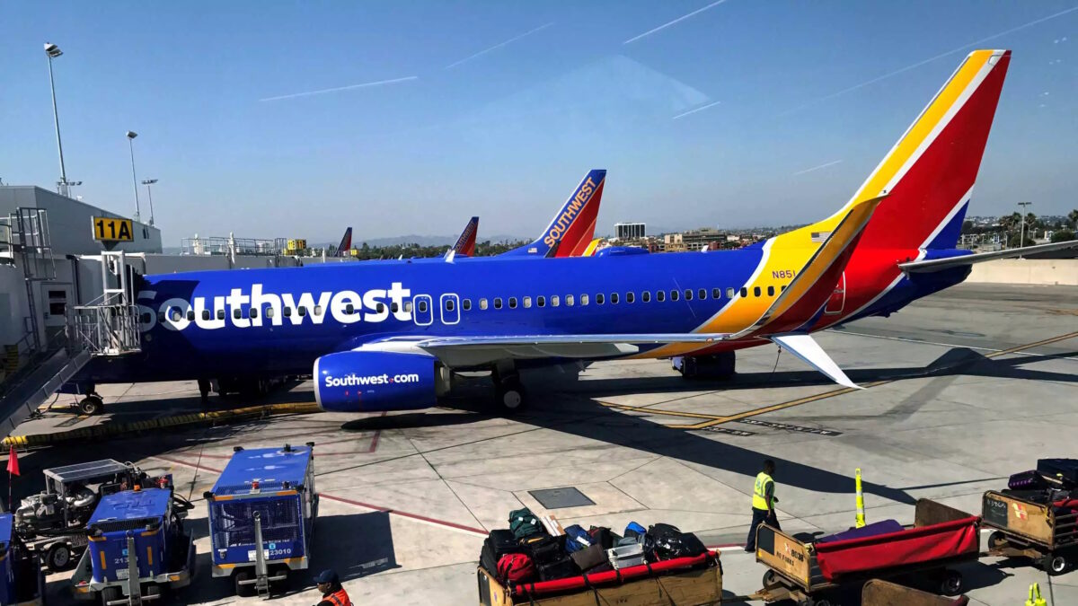 Αεροπλάνο της Southwest Airlines