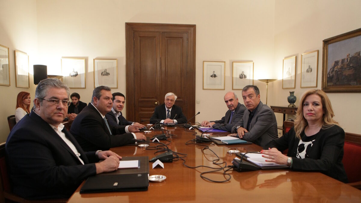 Το Συμβούλιο Πολιτικών Αρχηγών της 6ης Ιουλίου 2015