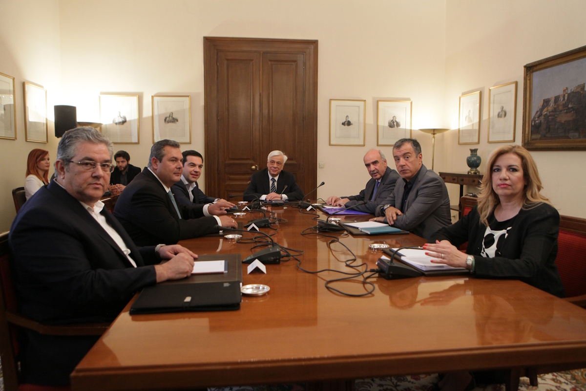 Το Συμβούλιο Πολιτικών Αρχηγών της 6ης Ιουλίου 2015