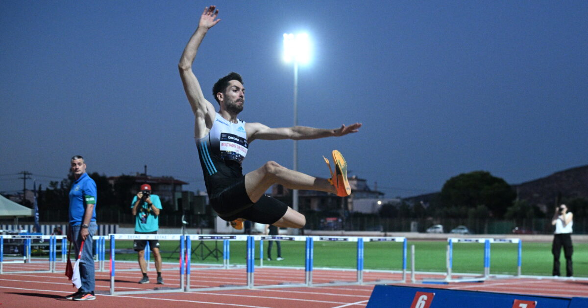 Road 2025: Miltos Tentoglou got the win with a jump of 8.19m. In his last attempt
