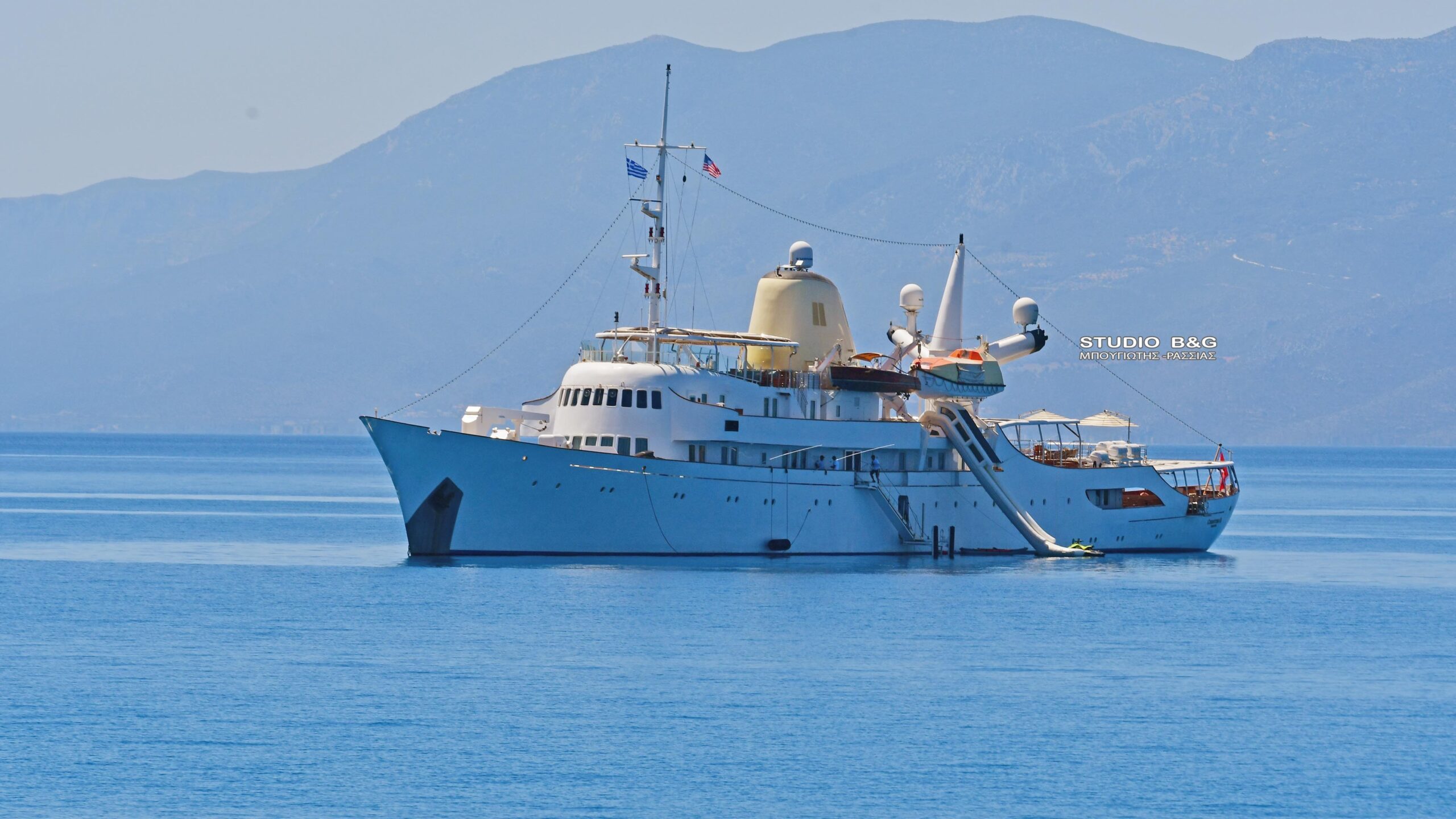 Στο Ναύπλιο η θρυλική θαλαμηγός του Αριστοτέλη Ωνάση «Christina O»