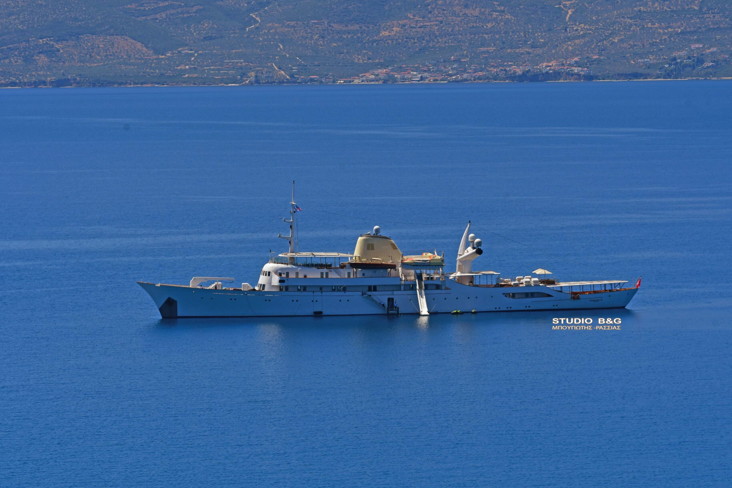 Στο Ναύπλιο η θρυλική θαλαμηγός του Αριστοτέλη Ωνάση «Christina O»