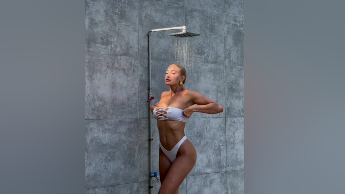 Καρέ από το βίντεο που ανέβασε στο Instagram η Ιωάννα Τούνη