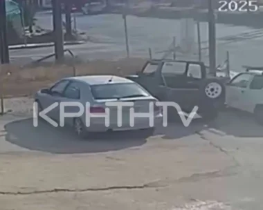 Οδηγός μηχανής έπεσε στο έδαφος και δεύτερο ΙΧ πέρασε από πάνω του στη Ιεραπετρα