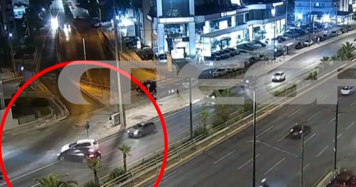 Syngrou Avenue: Video with three -car carcass – a seriously injured