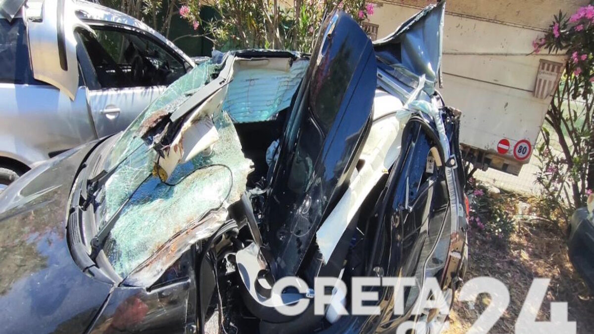 Τροχαίο στα Χανιά