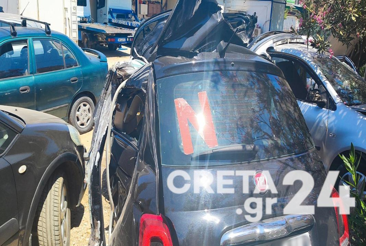 Τροχαίο στα Χανιά