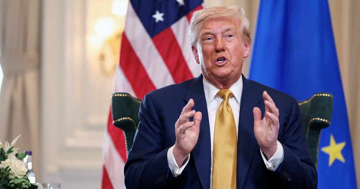 Donald Trump: EU duties will not be lower than 15% – ‘good chance of agreement’