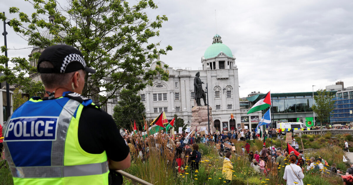 Britain: Demonstrations in Scotland against Donald Trump’s visit