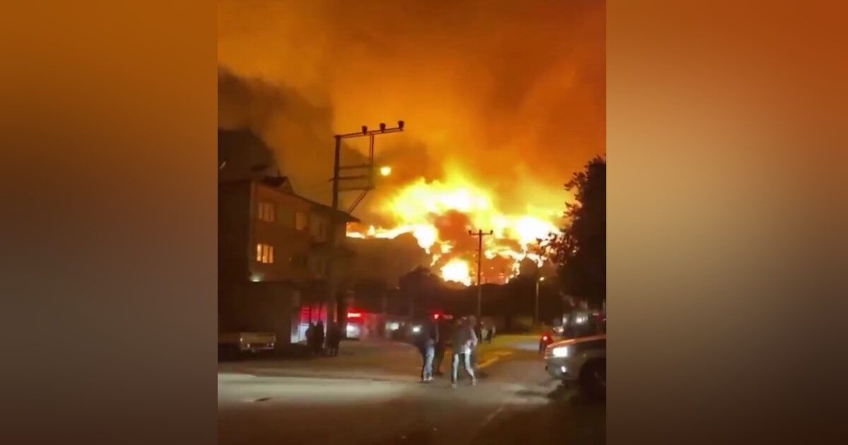 Fire in Turkey: Shocking videos, flames “circle” Bursa – 3,500 residents have been removed