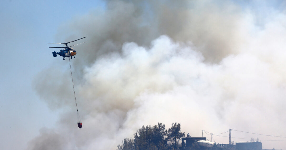 Turkey: Biblical disaster in Bursa by great fires – thousands of acres became ash