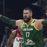 Ο Βαλαντσιούνας με την εθνική Λιθουανίας