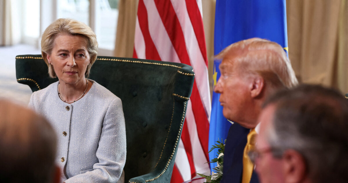 EU – Trump: “Gift” to the US President The Trust Agreement – Commercial Conciliation for Europe