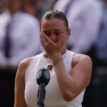 Η Ανισίμοβα μετά τον τελικό του Wimbledon