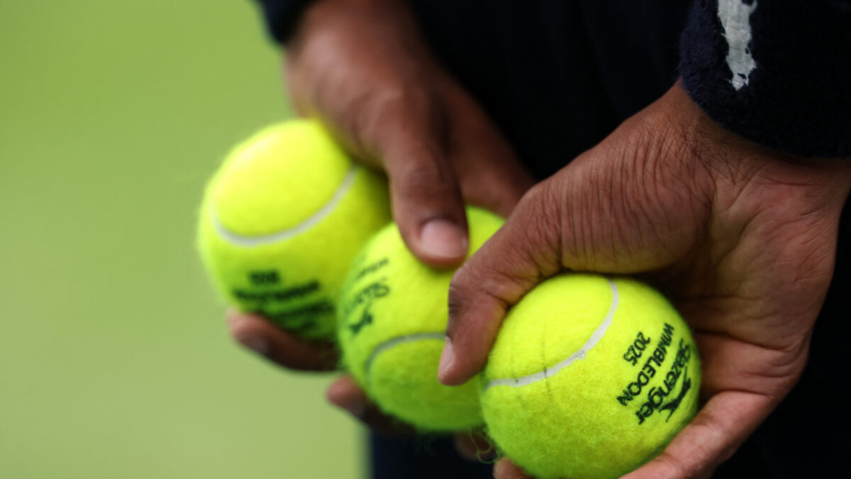 Οι μπάλες στο Wimbledon
