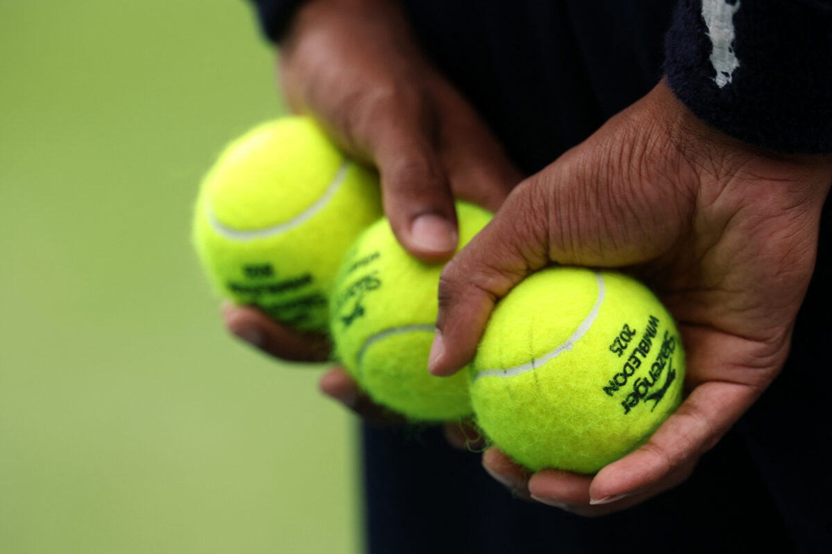 Οι μπάλες στο Wimbledon