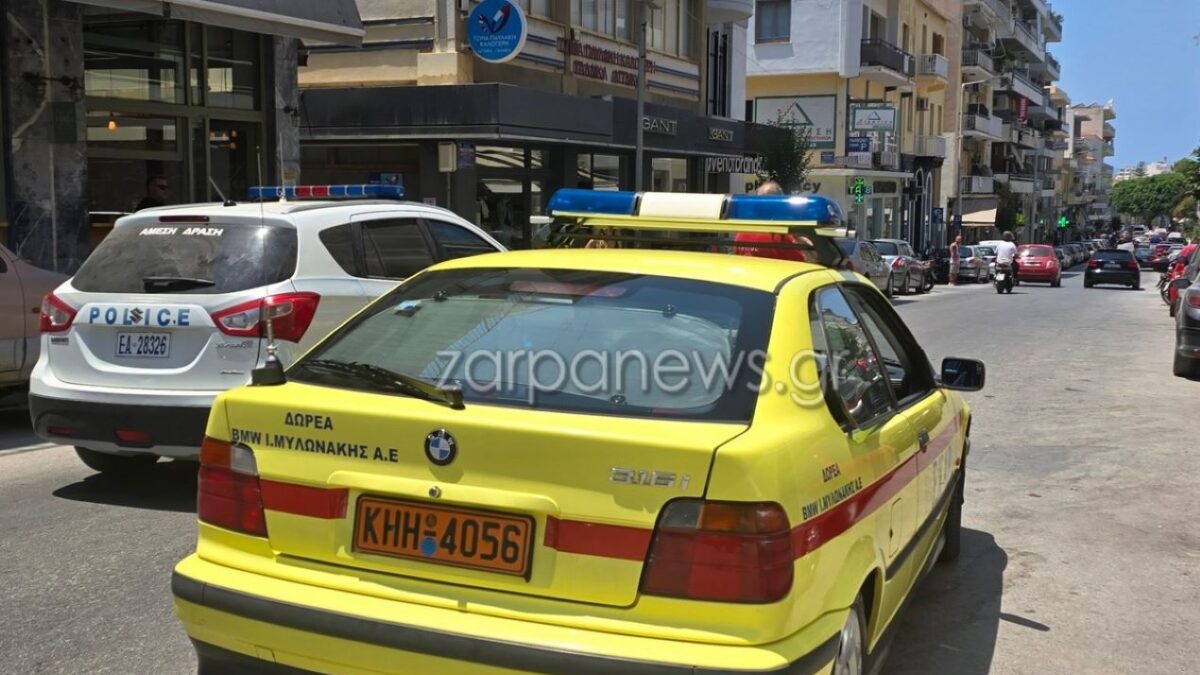 Περιπολικά στο σημείο όπου ο ηλικιωμένος απειλούσε να βάλει τέλος στη ζωή του
