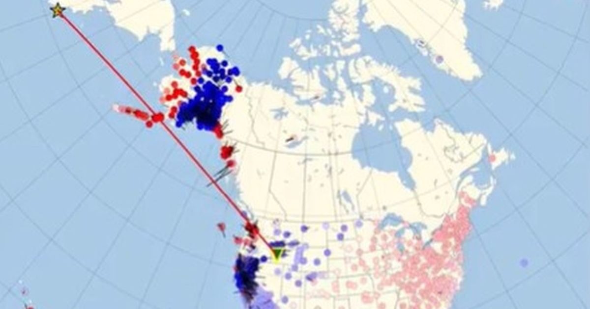 8.8 Richter earthquake in Russia: How did tsunami waves recorded seismological stations in North America