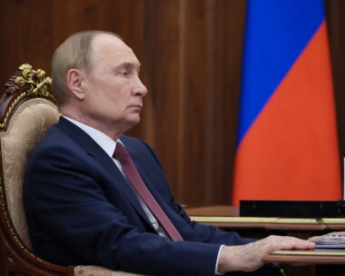 Ο Βλαντιμίρ Πούτιν / Sputnik/Vyacheslav Prokofyev/Pool via REUTERS
