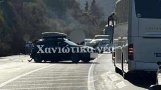 Τροχαίο ατύχημα στον ΒΟΑΚ