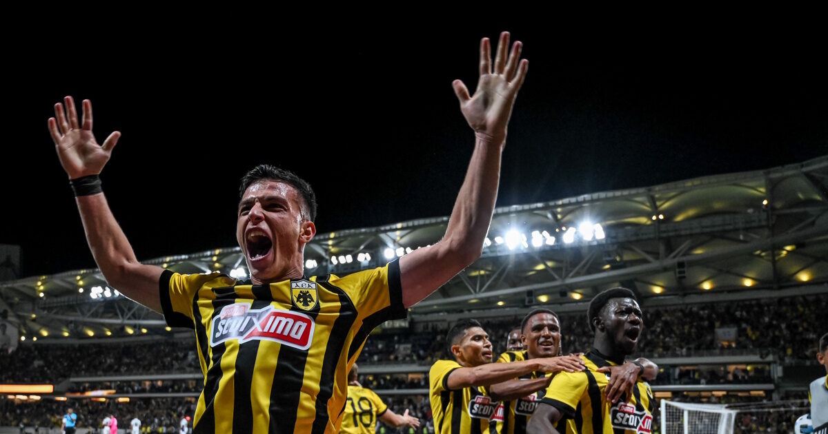 AEK – Anderlecht 2-0: Historical victory over the Belgians and qualifying for the Conference League League Phase