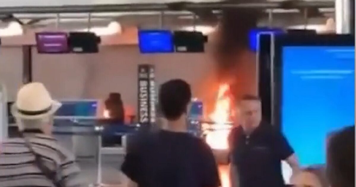 Milan: 28 -year -old refugee from Mali set fire to a garbage bin and destroyed check in at Malpensa Airport
