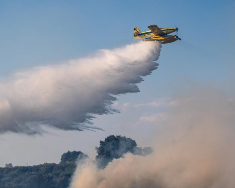 Φωτιά στη Θεσπρωτία στην περιοχή Γαρδίκι – Σηκώθηκαν 4 εναέρια μέσα
