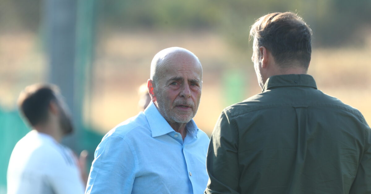 Panathinaikos: Yiannis Alafouzos was in the last training session before departure for Turkey