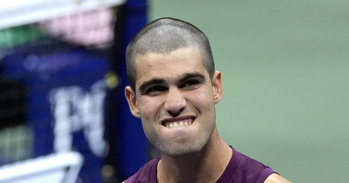 Carlos Alcarath appeared with a new haircut at US Open and caused reactions