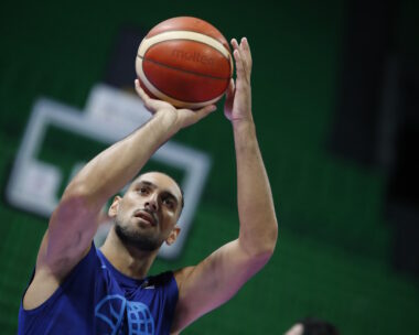 Ο Γιώργος Καραγιαννίδης σε προπόνηση της Εθνικής (ΦΩΤΟ ΣΤΕΛΙΟΣ ΣΤΕΦΑΝΟΥ