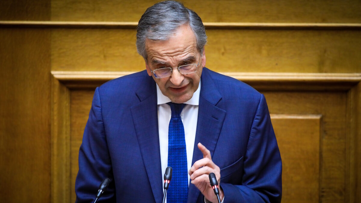 Ο Αντώνης Σαμαράς