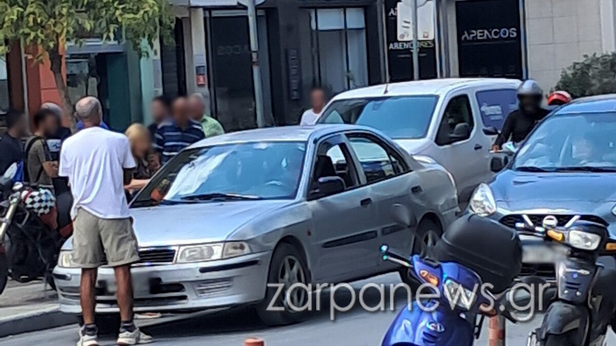 Επεισόδιο σε δρόμο στα Χανιά