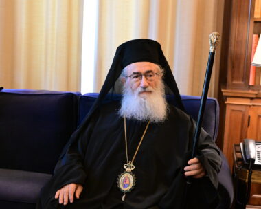 Ο αρχιεπίσκοπος της Μονής Σινά Δαμιανός