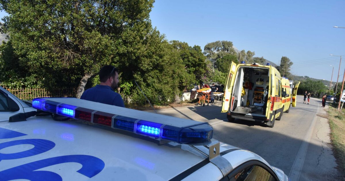 A 67 -year -old car accident in the Asprovalta area – she was with her 11 -year -old granddaughter when they were drifted by a machine