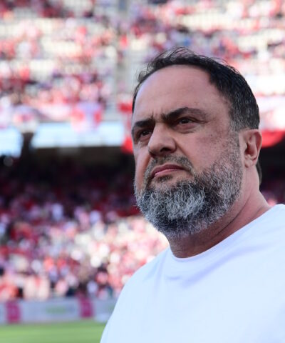 Ο Βαγγέλης Μαρινάκης (ΦΩΤΟ ΓΙΩΡΓΟΣ ΜΑΤΘΑΙΟΣ